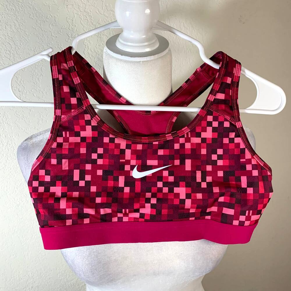 Nike Pink Sports Bra Size S